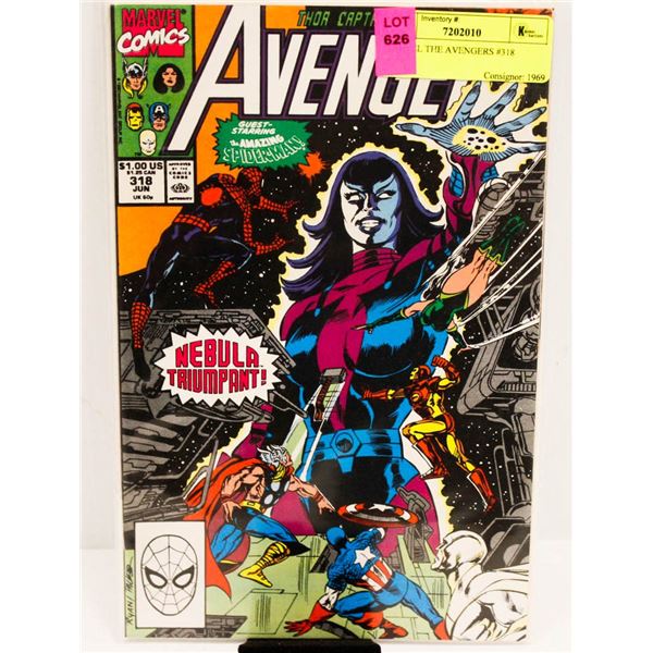 MARVEL THE AVENGERS #318