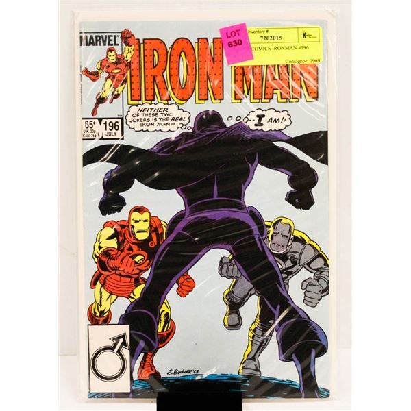 MARVEL COMICS IRONMAN #196