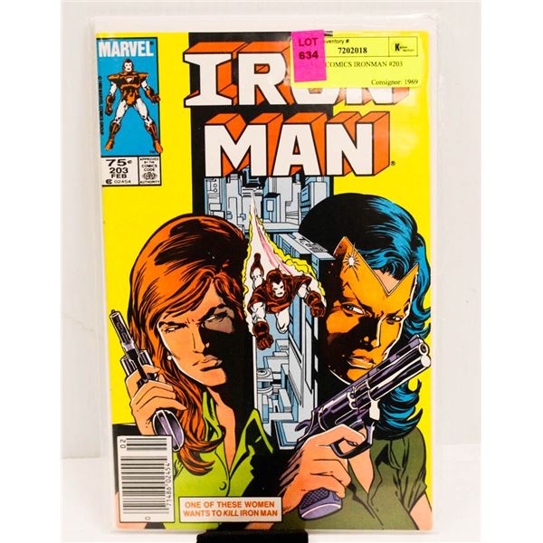 MARVEL COMICS IRONMAN #203