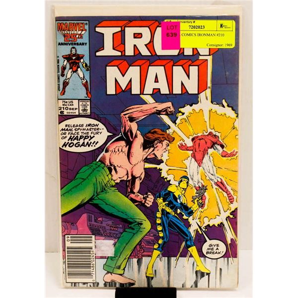MARVEL COMICS IRONMAN #210