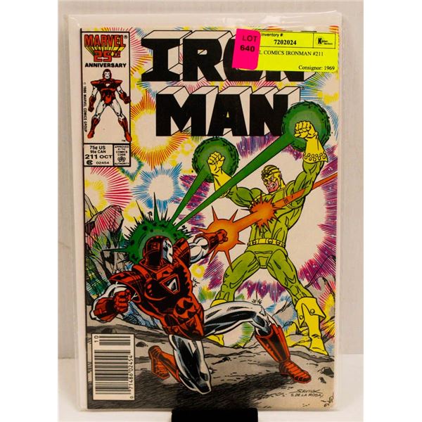 MARVEL COMICS IRONMAN #211