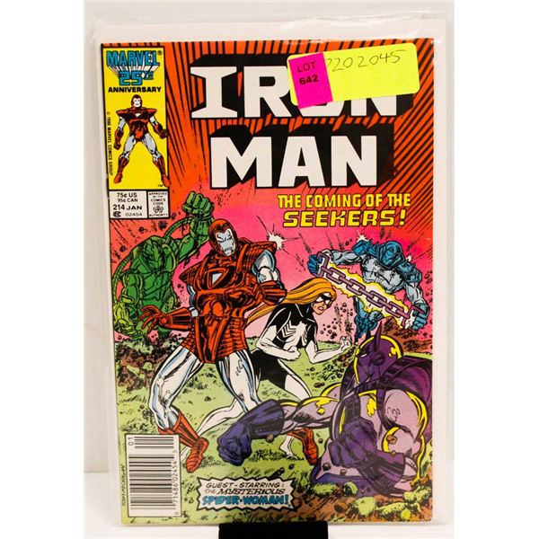 MARVEL COMICS IRONMAN #214