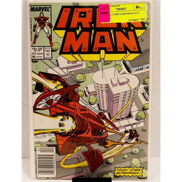 MARVEL COMICS IRONMAN #217