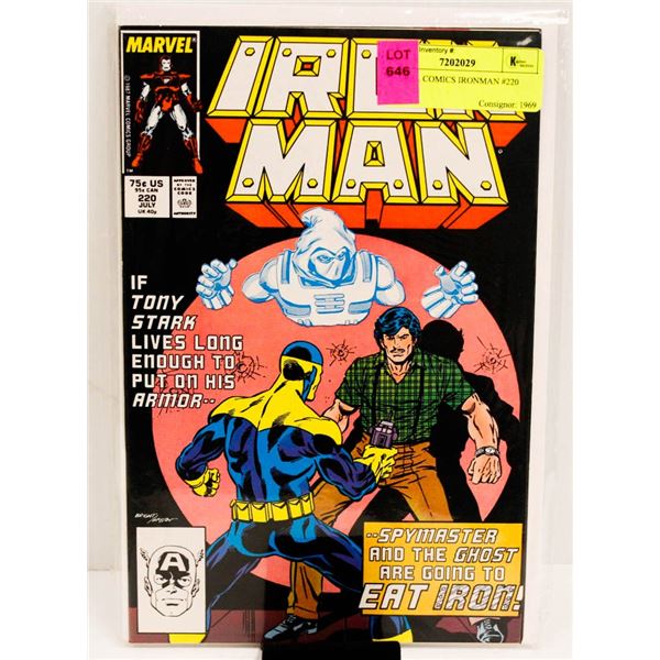 MARVEL COMICS IRONMAN #220