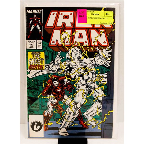 MARVEL COMICS IRONMAN #221
