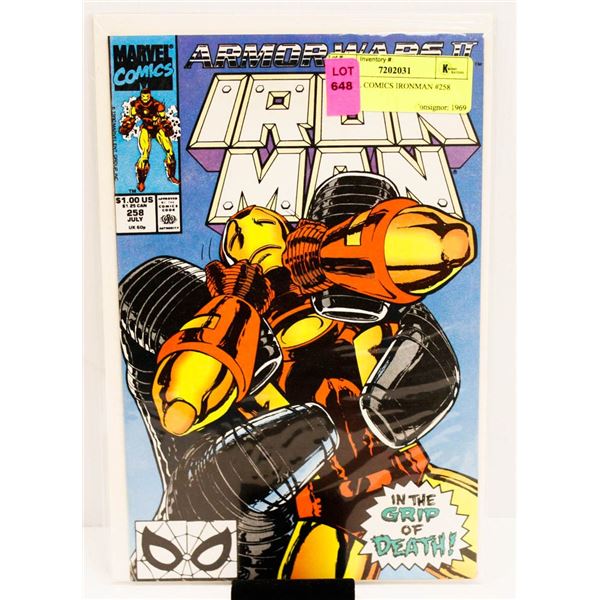 MARVEL COMICS IRONMAN #258