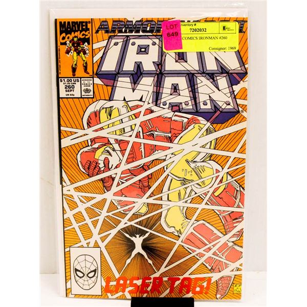 MARVEL COMICS IRONMAN #260