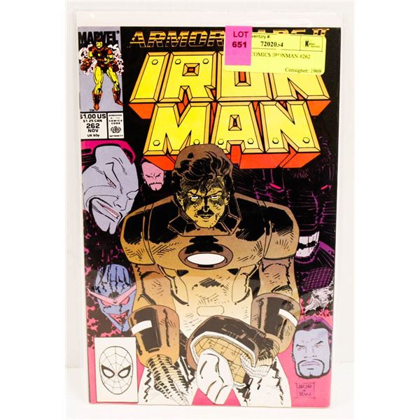 MARVEL COMICS IRONMAN #262