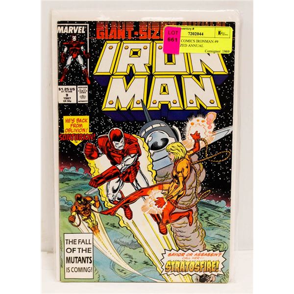 MARVEL COMICS IRONMAN #9 GIANT SIZED ANNUAL