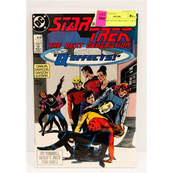 DC COMICS STAR TREK ISSUE 5 OF 6