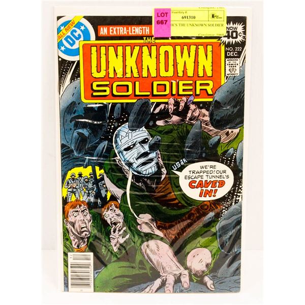 DC COMICS THE UNKNOWN SOLDIER #222