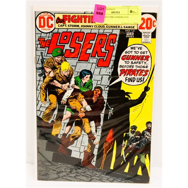 DC COMICS THE LOSERS #141