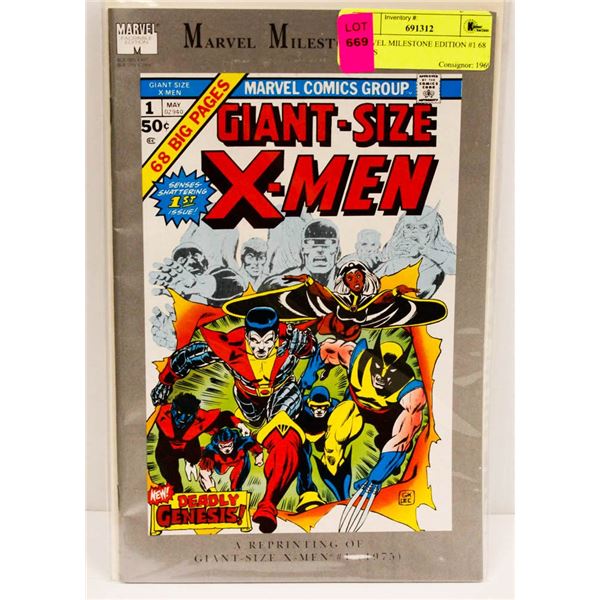 MARVEL MILESTONE EDITION #1 68 PAGES