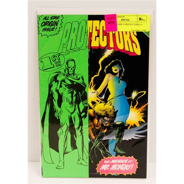 MALIBU COMICS PROTECTORS #1