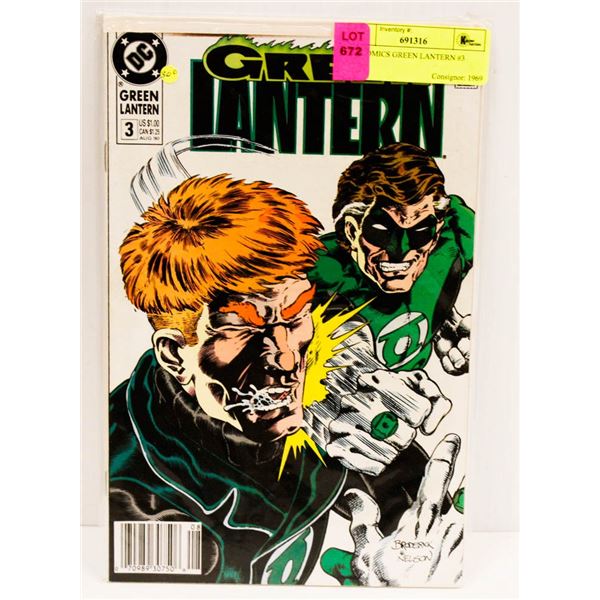 DC COMICS GREEN LANTERN #3