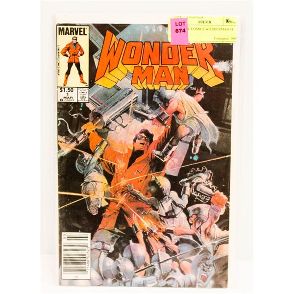 MARVEL COMICS WONDERMAN #1
