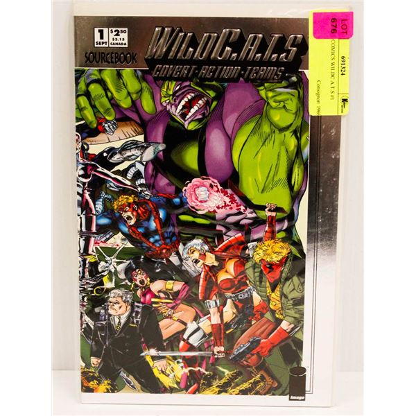 IMAGE COMICS WILDC.A.T.S #1