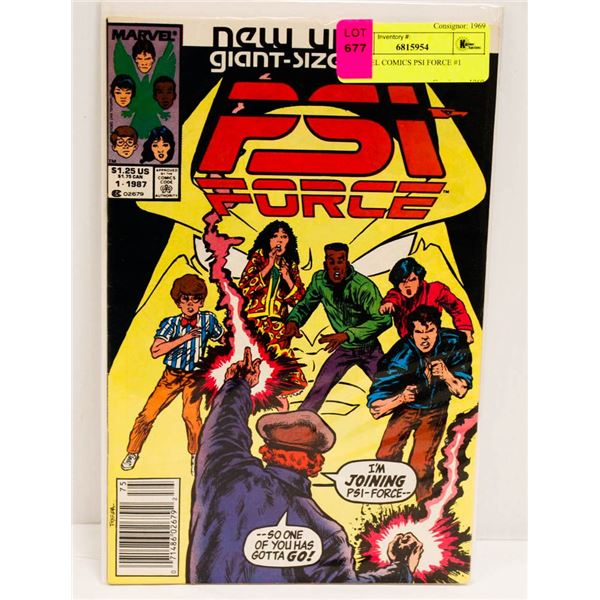 MARVEL COMICS PSI FORCE #1