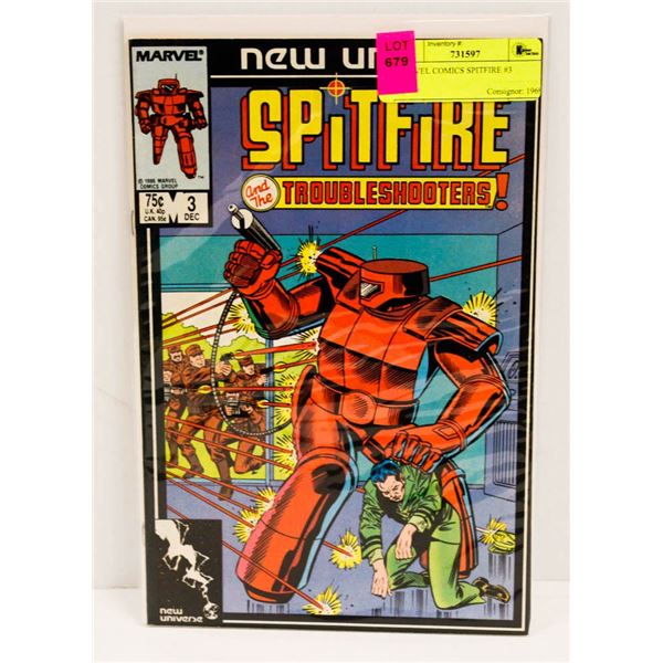 MARVEL COMICS SPITFIRE #3