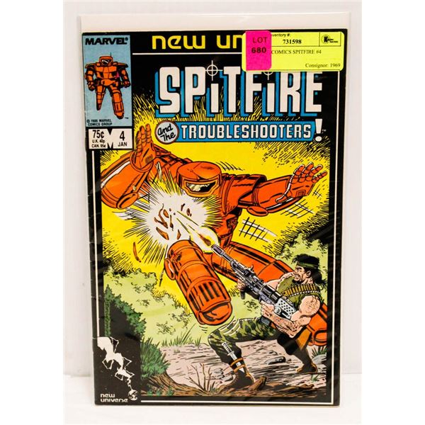 MARVEL COMICS SPITFIRE #4