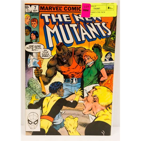 MARVEL COMICS THE NEW MUTANTS #7