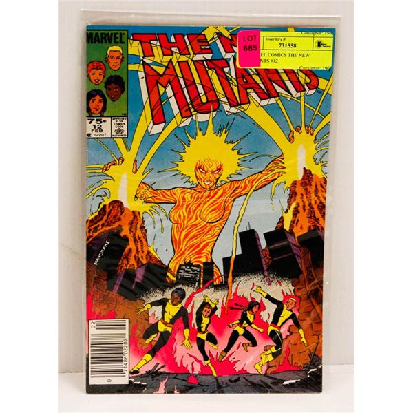 MARVEL COMICS THE NEW MUTANTS #12