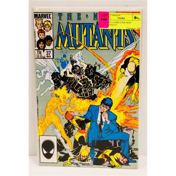MARVEL COMICS THE NEW MUTANTS #37