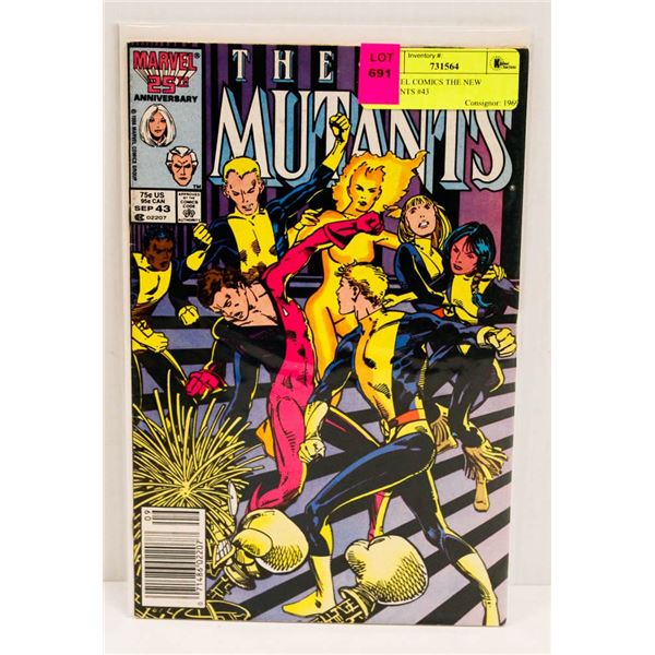 MARVEL COMICS THE NEW MUTANTS #43