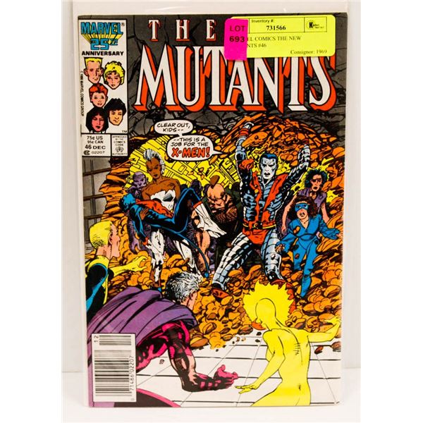 MARVEL COMICS THE NEW MUTANTS #46