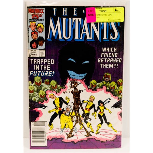 MARVEL COMICS THE NEW MUTANTS #49