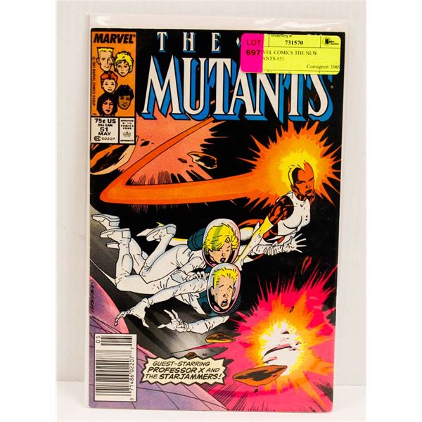 MARVEL COMICS THE NEW MUTANTS #51