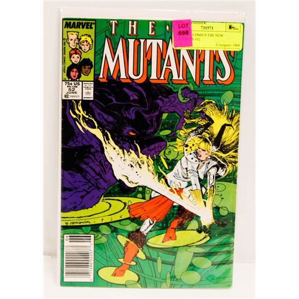 MARVEL COMICS THE NEW MUTANTS #52
