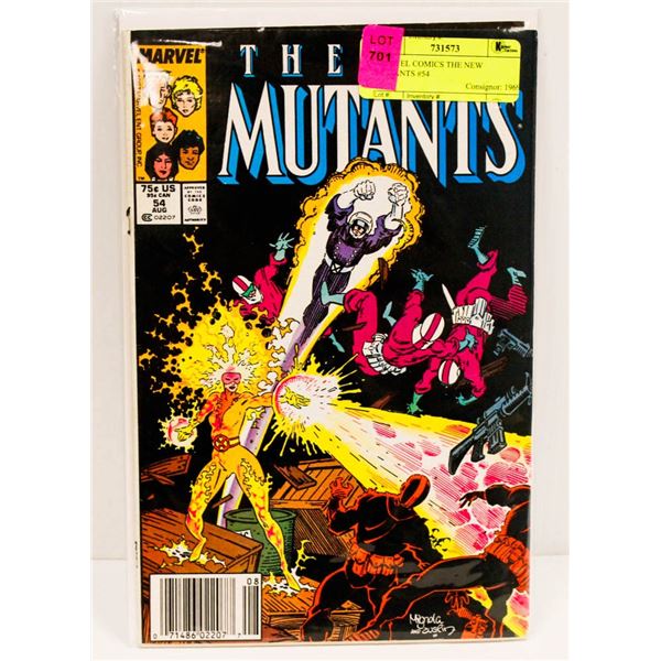 MARVEL COMICS THE NEW MUTANTS #54