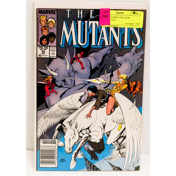 MARVEL COMICS THE NEW MUTANTS #56