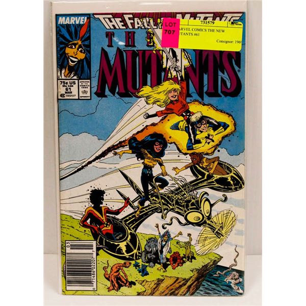 MARVEL COMICS THE NEW MUTANTS #61