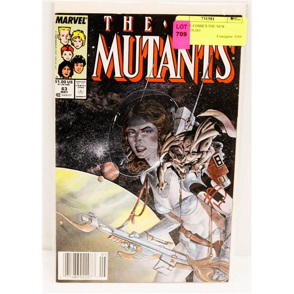 MARVEL COMICS THE NEW MUTANTS #63