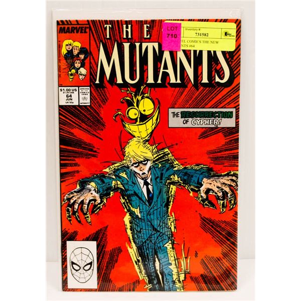 MARVEL COMICS THE NEW MUTANTS #64