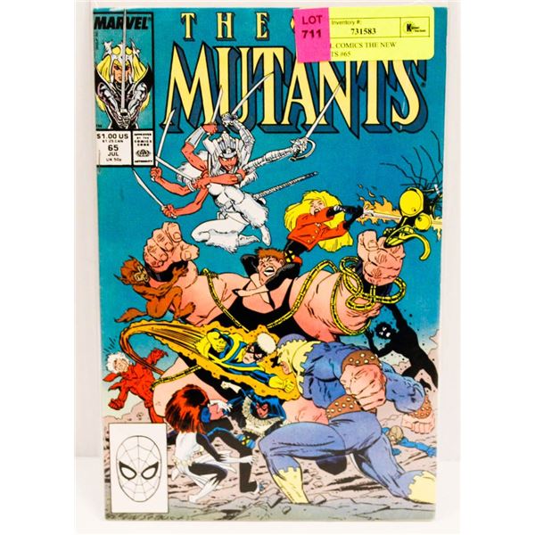 MARVEL COMICS THE NEW MUTANTS #65