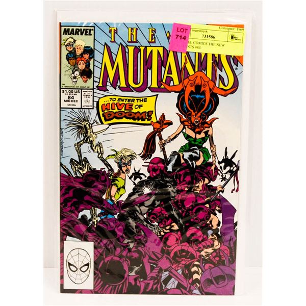 MARVEL COMICS THE NEW MUTANTS #84