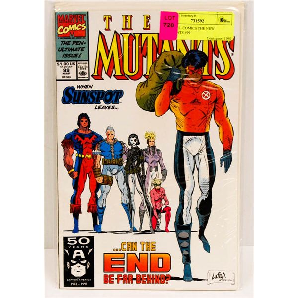 MARVEL COMICS THE NEW MUTANTS #99
