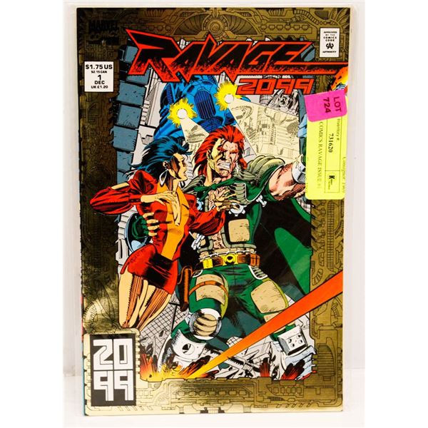 MARVEL COMICS RAVAGE ISSUE #1