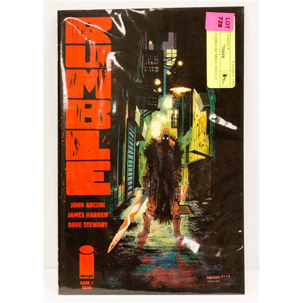 IMAGE COMICS RUMBLE ISSUE #1