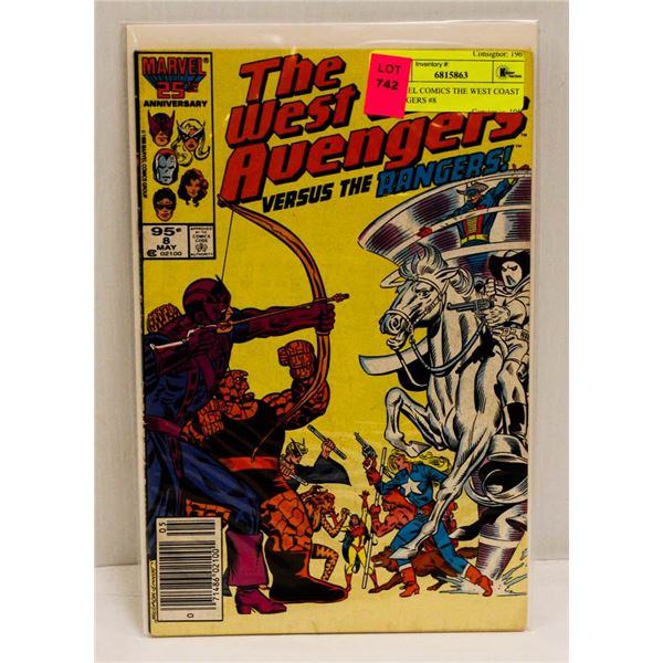 MARVEL COMICS THE WEST COAST AVENGERS #8