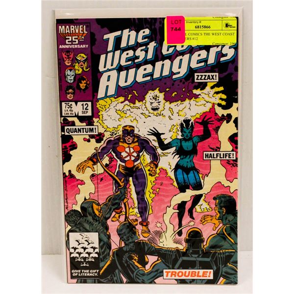 MARVEL COMICS THE WEST COAST AVENGERS #12