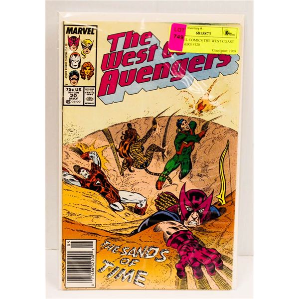 MARVEL COMICS THE WEST COAST AVENGERS #120
