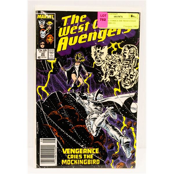 MARVEL COMICS THE WEST COAST AVENGERS #23
