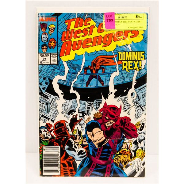 MARVEL COMICS THE WEST COAST AVENGERS #24