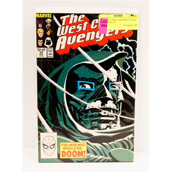 MARVEL COMICS THE WEST COAST AVENGERS #35