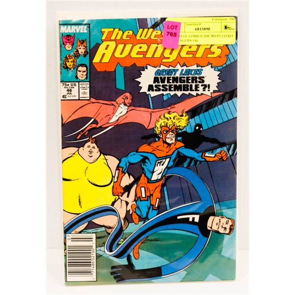 MARVEL COMICS THE WEST COAST AVENGERS #46