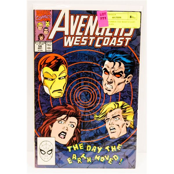 MARVEL COMICS THE WEST COAST AVENGERS #58